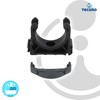 tecuro Pipe Clamp 75 mm Black PP Pipe Clamp for
