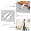 Ipetboom 2pcs Stainless Steel Shoehorn Portable Shoe Lifter Tool with
