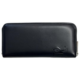 Slasher Wallet, Long Wallet, Bill Compartment, Round Zipper, Bifold Wallet, Brand, Logo, Men's, Women's, Boys, Girls, Unisex, Boys, Children, Juniors, Kids, Street Casual, Black
