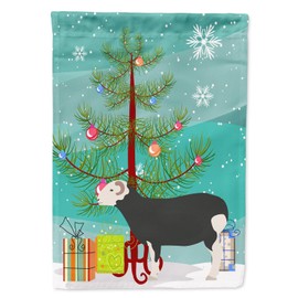 Caroline's Treasures BB9337GF Herwick Sheep Christmas Garden Flag, Teal Mailbox Flag Decorative Yard Flag Banner Outside Patio Artwork Yard Flower Beds, Garden Size, Multicolor
