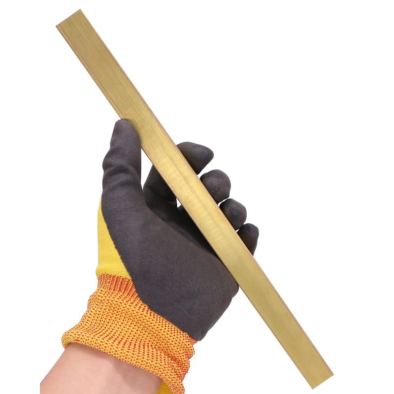 VERNUOS 1/8" x 1" C360 Brass Flat Bar 12" Long