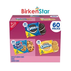 Oreo Nabisco Sweet Treats Cookie Variety Pack, OREO & CHIPS AHOY! (60 pk.)Great Price