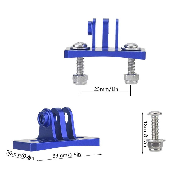 Universal Helmet Fixed Mounts, Aluminium Alloy Skydiving Helmet Fixed Base