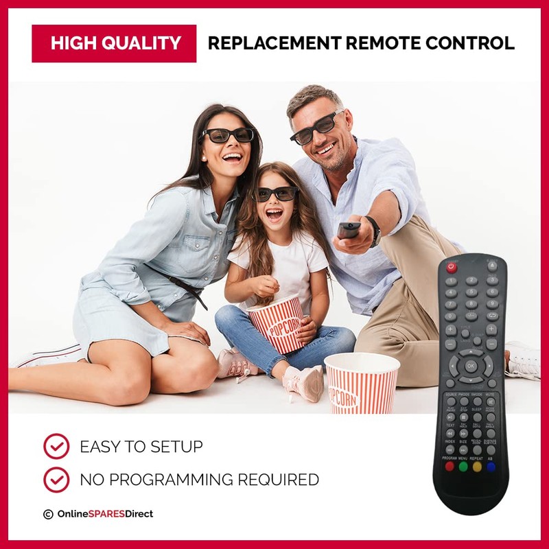 *NEW* Replacement TV Remote Control For Technika LED19-248I LED19-248COM
