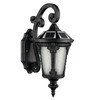 HOLKIRT Solar LED Wall Light Outdoor, Dimmable Waterproof LED Wall
