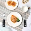 Parkinson Cutlery with Thick Handle, Cutlery for Parkinson Seniors Disabled,