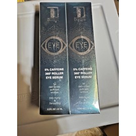 Dongyu 2 PACK 5% Caffeine - Hyaluronic Acid - Serum Under Eye Roller Cream