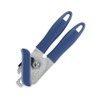 Fackelmann 670444 Ouvre-boîtes Dosenöffner, Edelstahl Kunststoff, Blau/Grau