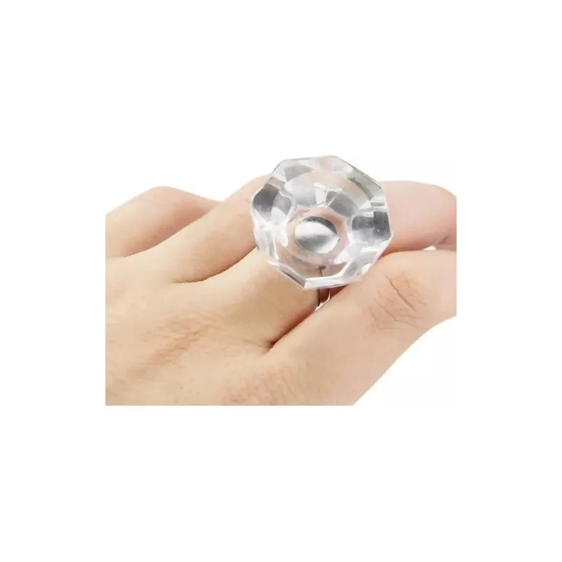 Anillo De Cristal Para Pegamento Extensiones Pestañas Mink