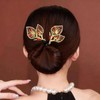 Bun Maker Crystal Hair Bun Maker French Twist Hair Disk