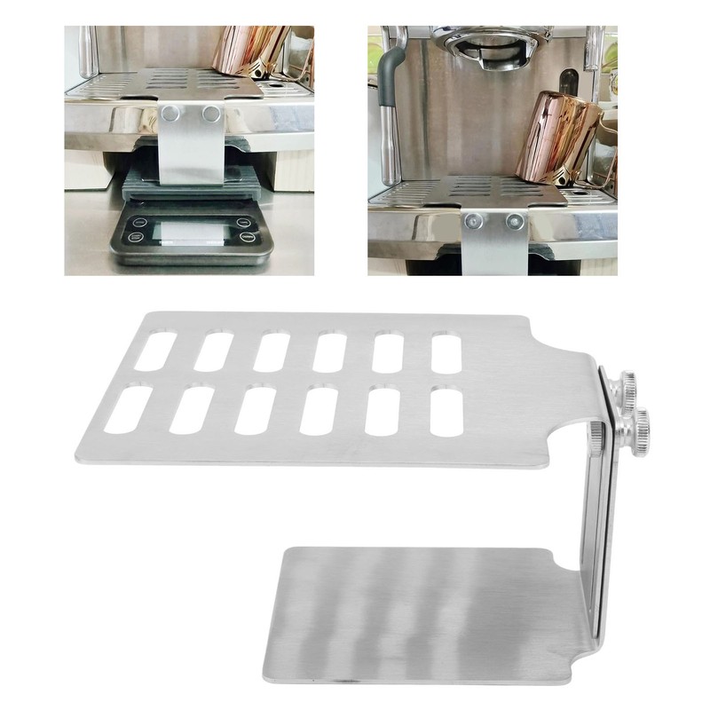 Coffee Weighing Rack Stainless Steel Electronic Scale Rack Adjustable Extraction
