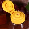 UPKOCH 4PCS Plastic Honey Jars Honey Squeeze Bottle Plastic Seasoning