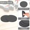 PATIKIL Rubber Solid Discs Washers, 4 Pcs Anti-Vibration Spacer 85mm