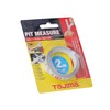 tazima Pit Tape Measure 2 m 13 mm Width Metric Scale Pit – 20bl