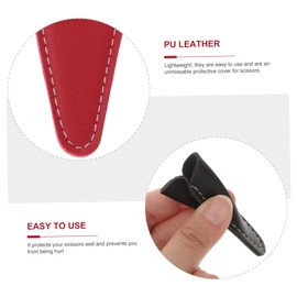 TOVINANNA Scissor Headgear 3pcs Scissor Covers Safety Bag for Scissors Lightweight Set