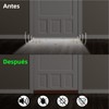 Guardapolvo para Puerta,5M Cubre Polvo para Puerta de 3 Capas,Burlete