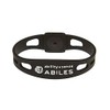 ABILES PLUS 440336 Bracelet/Anklet, Black, LL 7.9 inches (20 cm)
