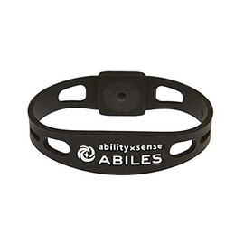 ABILES PLUS 440336 Bracelet/Anklet, Black, LL 7.9 inches (20 cm)