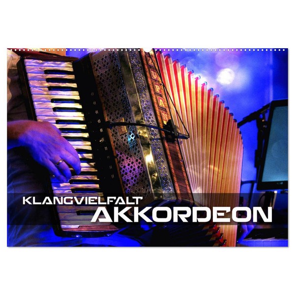 Sound Variety Accordion (Wall Calendar 2026 DIN A2 Landscape), CALVENDO