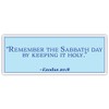 Exodus 20:8 | Remember The Sabbath Day by Keeping it