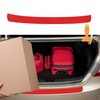 Anti-Scratch Car Door Protector, Carbon Fiber Bumper Guard with Tools,
