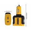 DEWALT 120W 2-PORT PPS PD CAR CHARGER