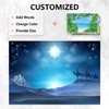 CORFOTO Christmas Nativity Scene Backdrop Holy Star Night Bethlehem Three