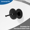 Fibetter Universal Bathtub Drain Overflow Faceplate Kit - One Hole