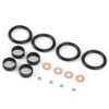 Terisass Fuel Injector Seal Kit Rubber Washer O-Ring Injector Seal