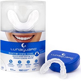 Protector dental nocturno – Cómodo protector bucal para bruxismo – Protección ajustada personalizada para molienda de dientes y agarre de mandíbula más estuche de almacenamiento