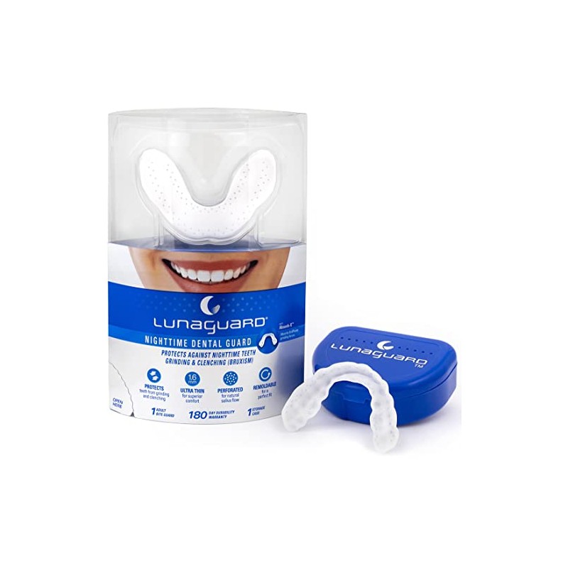 Protector dental nocturno – Cómodo protector bucal para bruxismo –