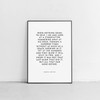 Motivational quote about a stonecutter by Jacob Riis unframed poster