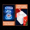 Ivtivfu Fireworks Bubble Machine with Lights for Party (20 Holes),