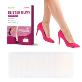 Bukihome Blister Bandages - 30 Count Hydrocolloid Gel Blister Bandages Pads, Bridesmaid Gifts, Small Gifts for Women, Wedding Day Essentials, Hydrocolloid Bridal Emergency Kit