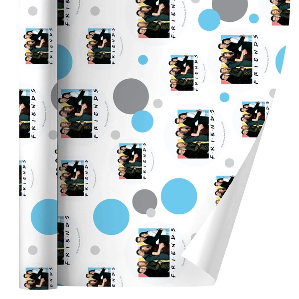 GRAPHICS & MORE Friends It's All About Friends Gift Wrap Wrapping Paper Roll
