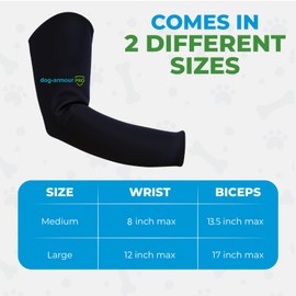 Neoprene Dog Bite Sleeve for Training – Bite Resistant Sleeve for Arm Protection – Distribute Dog’s Bite Pressure – Durable Training Gear for K9 & Police and Sport Dogs – Light & Comfortable (Large)
