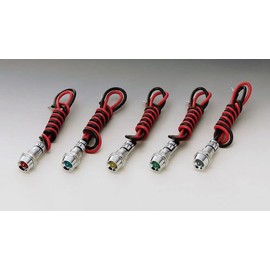 Kijima 217-6140 Motorcycle Parts Indicator Lamp LED 12V Universal Clear Green