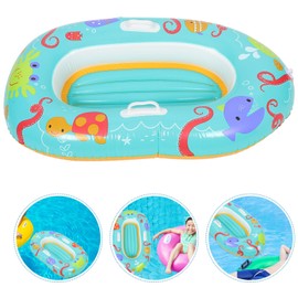 VANZACK Inflatable Water Boat Vehicle for Kids, Inflatable Rafts Kids Pool Float Inflatable Swim Pool Float Air Bed