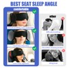 Antyman，Travel Pillow for Long Flight, Airplane Head Strap Sleep Support，Adjustable