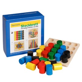 Unbekannt 10IT4250364602204IT10 Egermann EH220/230 - Steckspielbrett Holzsteckspiel Reihe, Kleinkindspielzeug