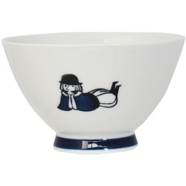 Ijinsha 85406 Nanbanjin KYU-JITSU Rice Bowl 4.1 x 2.4 inches (10.3 x 6.0 cm)