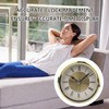 UncleS 3.5inch (89mm) Clock Insert Roman Numeral Round Watch Insert