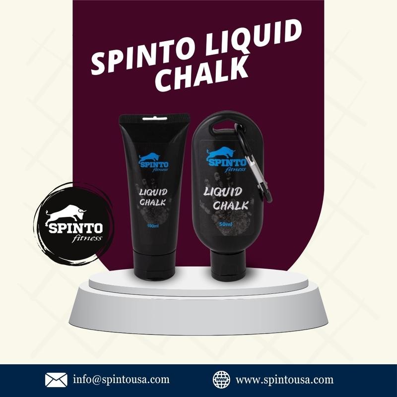 SPINTO Liquid Chalk No-Mess Grip Solution (50ml-10ml) - Specification: 5O_ml