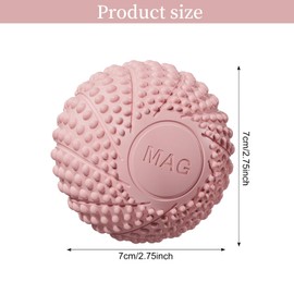 Massage Balls, Fascia Ball, Spiked Massage Ball, Hard, Fascia Ball for Trigger Point Massage & Muscle Relaxation, Hard Hedgehog Balls, Massage Ball, Used for Muscle Massage of Foot, Back, Leg, Hand