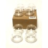 Kitchenables (8) Double Walled Borosilicate Heat Resistant Glass Small Tea