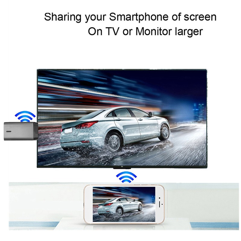 WiFi Display Dongle Adapter 2.4G 5G Dual Band HD Multimedia