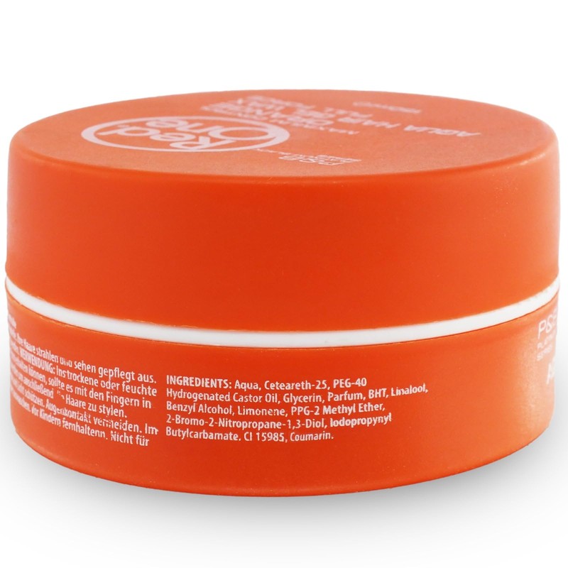 RedOne Hair Styling Aqua Wax Orange 150 ml | Edge