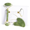 Rodillo Masaje Facial Gua Sha De Jade Antienvejecimiento Kit