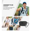 WADVCU for JBL Vibe Buds Case Cover, Silicone Protective Portable