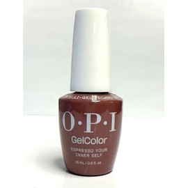 OPI Gel Nail Polish GC LA04 Espresso Your Inner Self 0.5oz